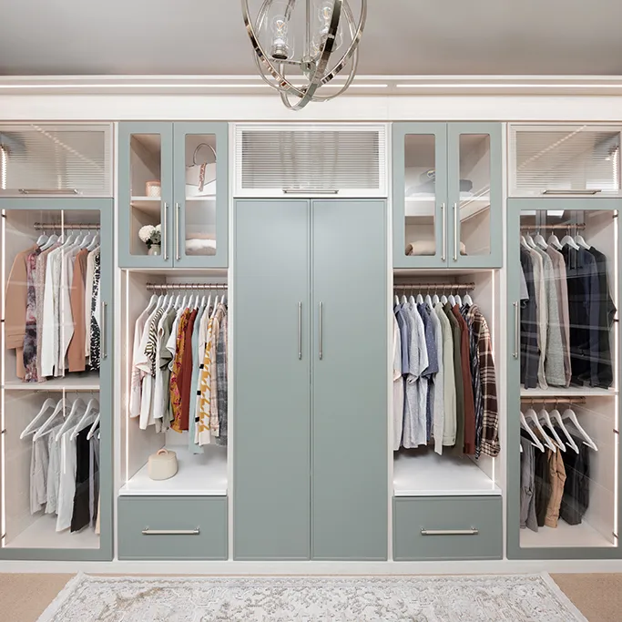 Custom closets from the ODI manufacturer gallery